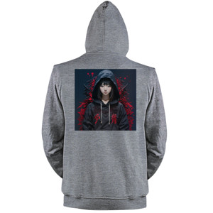 Jaket Hoodie Evil Female