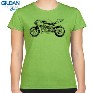 Kaos Motobike Sketch 