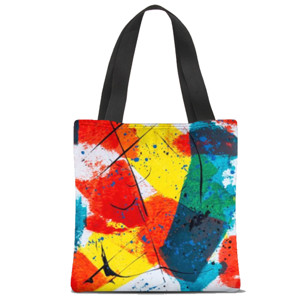 Tas Tote Fullprint Abstrak fullcolor