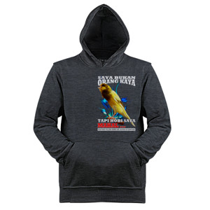 Jaket Hoodie Burung Kenari