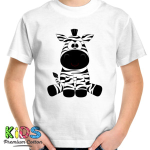 Kaos Zebra White