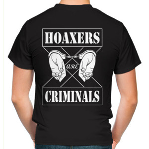 Kaos HOAXERS ARE CRIMINALS 3