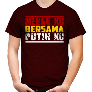 Kaos Merah Ku bersama Putih Ku