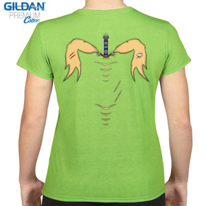 Kaos Desain sobek dan pedang