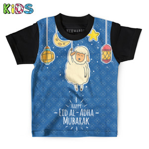 Kaos Anak Full-Print "Happy Eid Al - Adha"