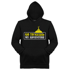Jaket Hoodie Distro Go To Masjid My Adventure