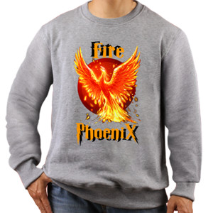Jaket Sweater Fire of Phoenix