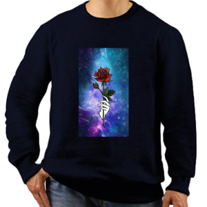 Jaket Sweater Galaxy Rose
