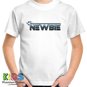 Kaos Kaos Newbie Putih