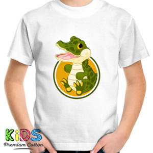 Kaos Distro Baby Crocodile Funny