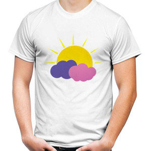 Kaos DISTRO COLOR SKY SUN ART