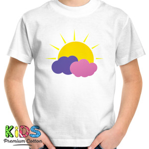 Kaos DISTRO COLOR SKY SUN ART