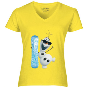 Kaos Olaf Frozen Disney funny Christmas