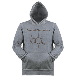 Jaket Hoodie Casual Chocolate
