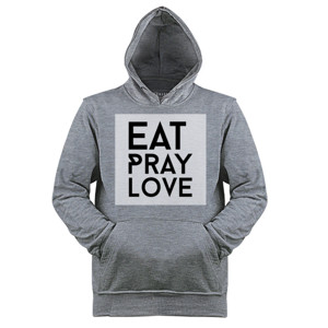Jaket Hoodie Eat, Pray, Love