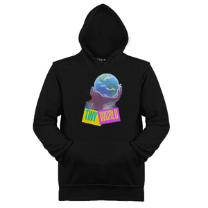 Jaket Hoodie my tiny world