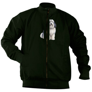 Jaket Bomber Kaos Gambar Anjing 167