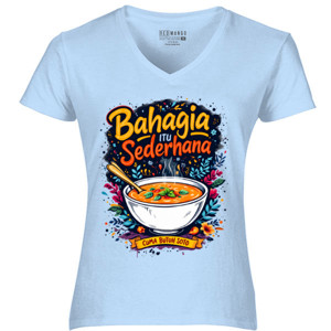 Kaos Bahagia itu sederhana, Cuma butuh Soto