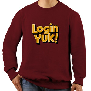 Jaket Sweater Login Yuk! Kaos sosial budaya agama