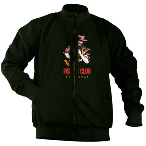 Jaket Bomber kaos fishing club