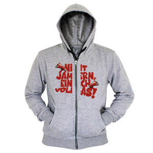 Hoodie Zipper VOLLGAS!  - Motivasi Anti Ngeluh, Langsung Gas!