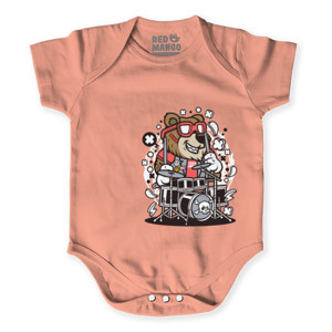 Baby Jumper Bear Drummer