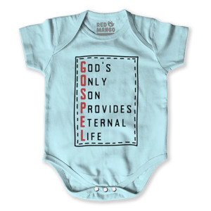 Baby Jumper G-O-S-P-E-L (black)