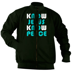Jaket Bomber Know Jesus