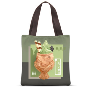 Tas Tote Fullprint Taiyaki