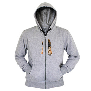 Hoodie Zipper Kaos Gambar Anjing 367