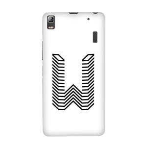 Logo huruf W gamer Casing HP