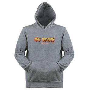 Jaket Hoodie Be Brave & Be Humble