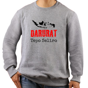 Jaket Sweater Darurat Tepo Seliro