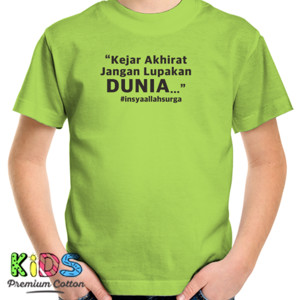 Kaos Kaos Insya Allah Surga