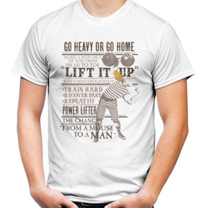 Kaos Kaos Angkat Besi - From a Mouse to a Man (SB8YM)