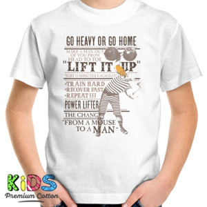 Kaos Kaos Angkat Besi - From a Mouse to a Man (SB8YM)