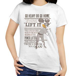 Kaos Kaos Angkat Besi - From a Mouse to a Man (SB8YM)