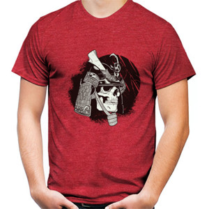 Kaos tengkorak samurai
