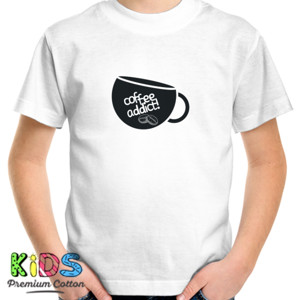 Kaos COFFEE ADDICT WHITE