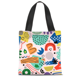 Tas Tote Fullprint cute pattern series