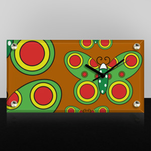 Jam Meja Kupu-Kupu (Butterfly)