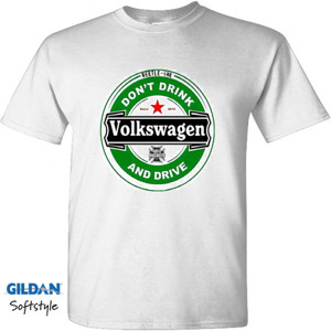 Kaos TShirt VW - Dont Drink and Drive