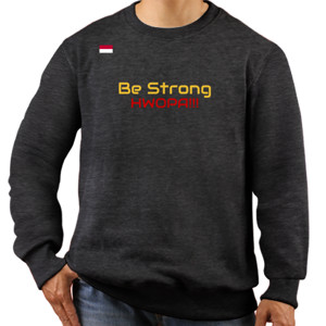 Jaket Sweater KAOS HWOPA BE STRONG