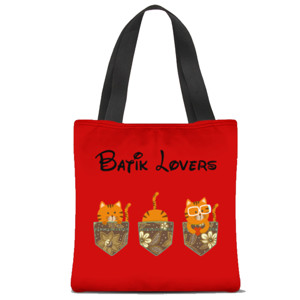 Tas Tote Fullprint Friendship Batik Lovers