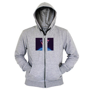 Hoodie Zipper eart Moon 