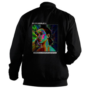 Jaket Bomber psychedelic