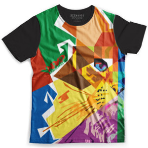 Kaos Fullprint WPAP Neko