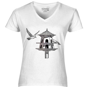 Kaos Two Cute Pigeons - Kaos Cute Dua Burung Dara