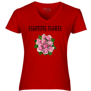 Kaos Beautiful Flower