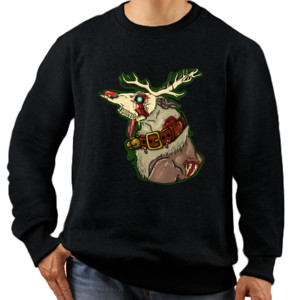 Jaket Sweater Zombie Rudolph